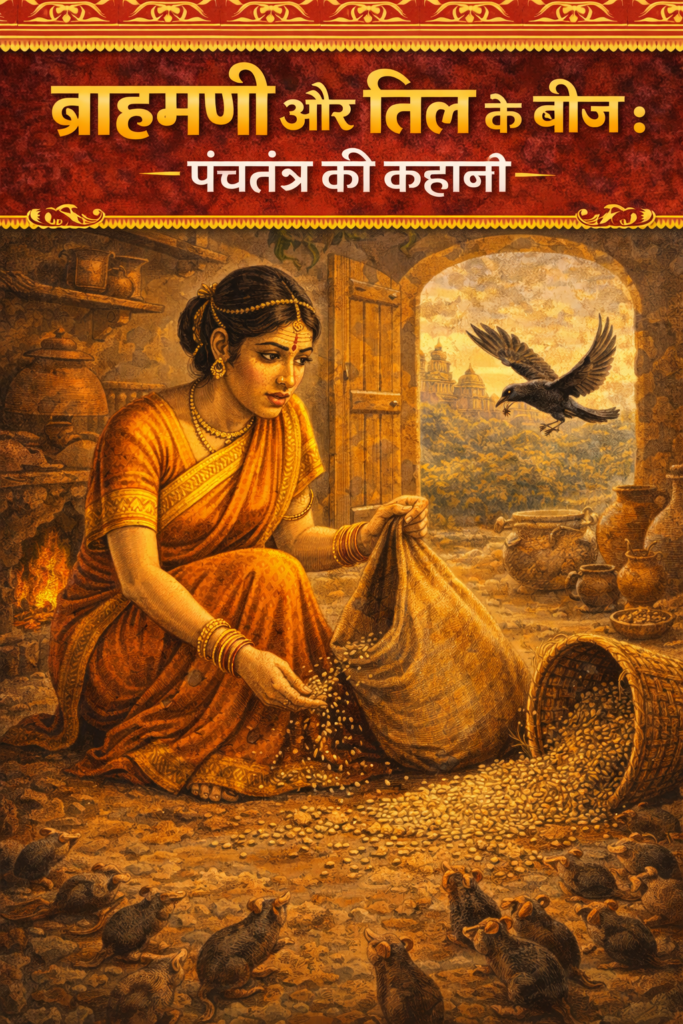 ब्राह्मणी और तिल के बीज